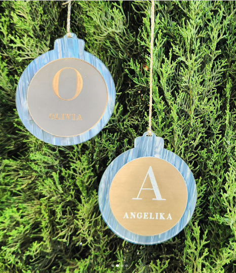 Personalised Christmas Baubles