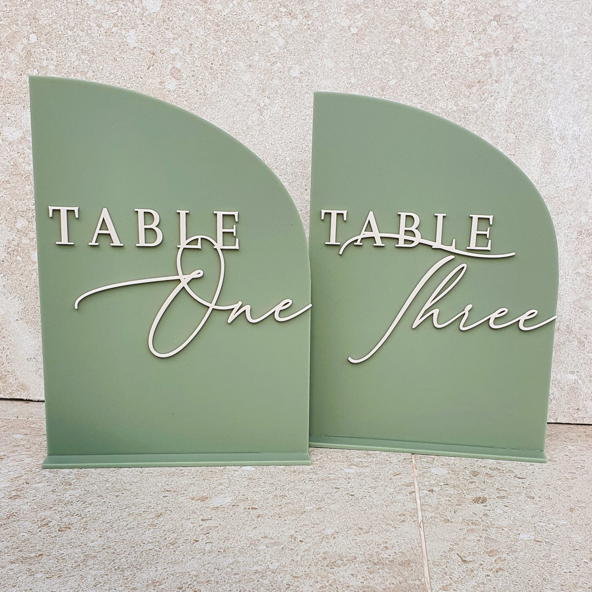 Table Number