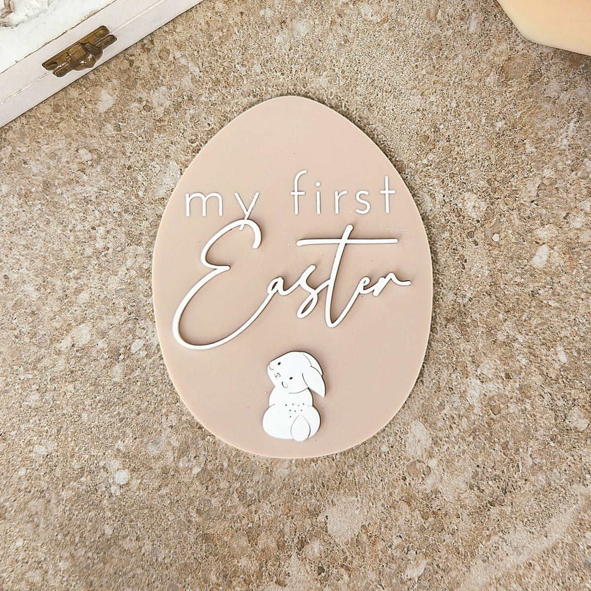 My First Easter plaque