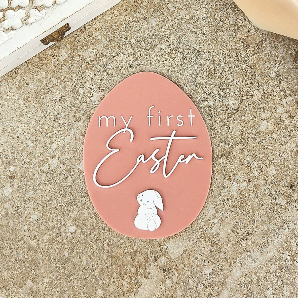 My First Easter plaque