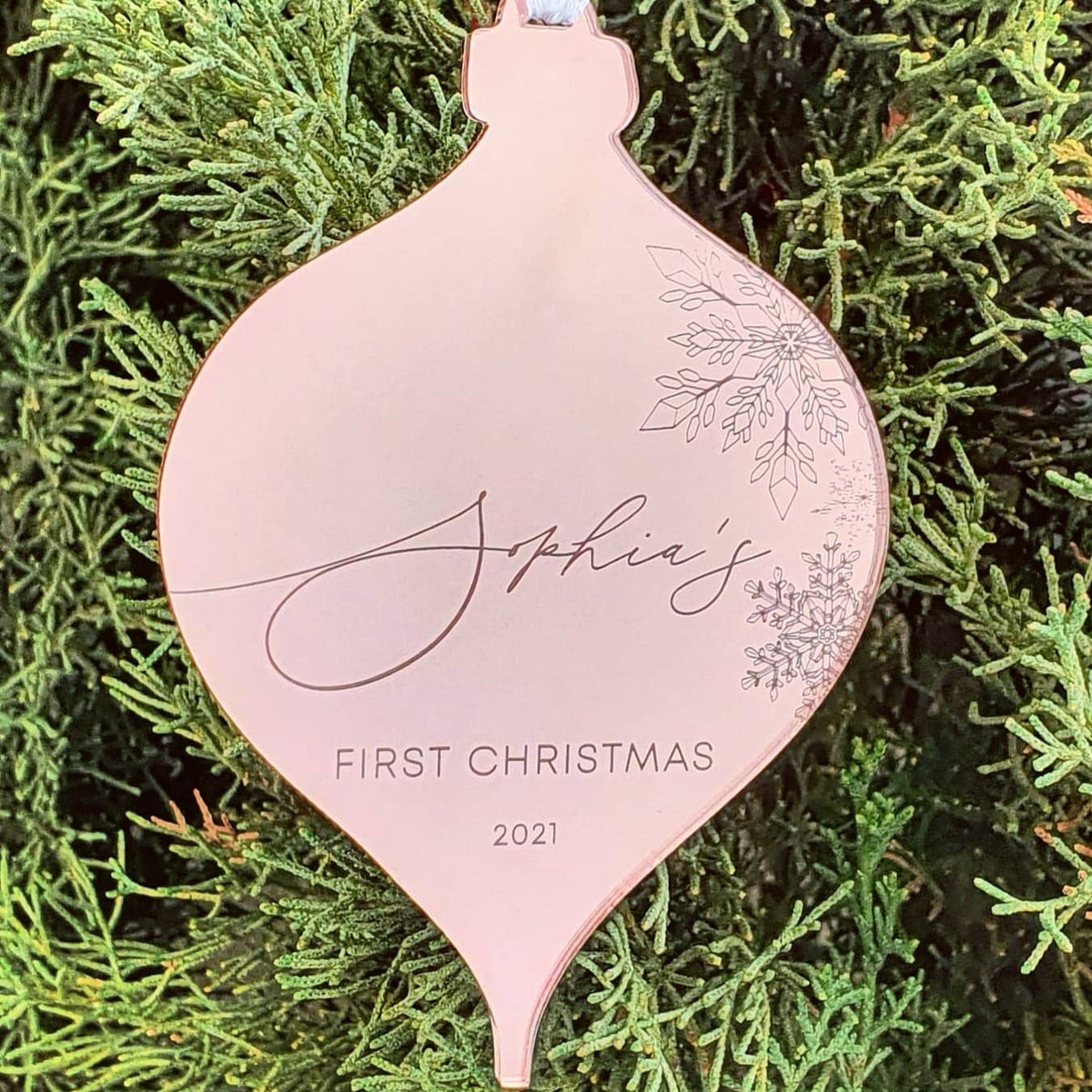 Personalised Christmas Baubles