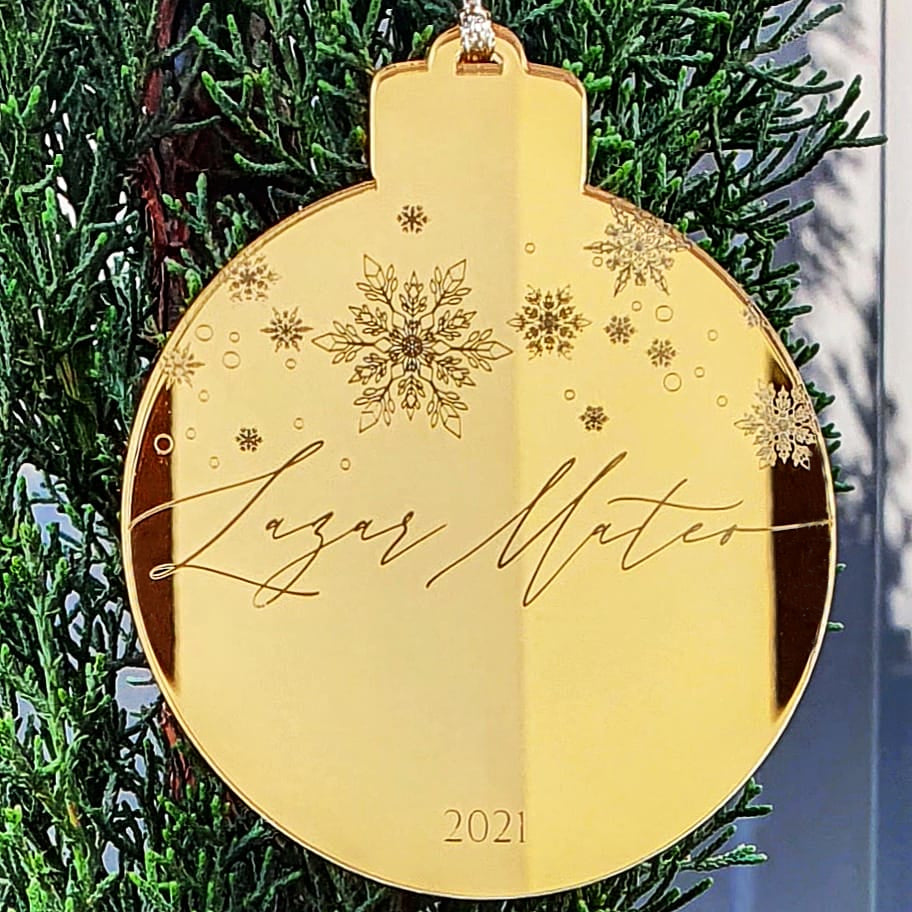Personalised Christmas Baubles