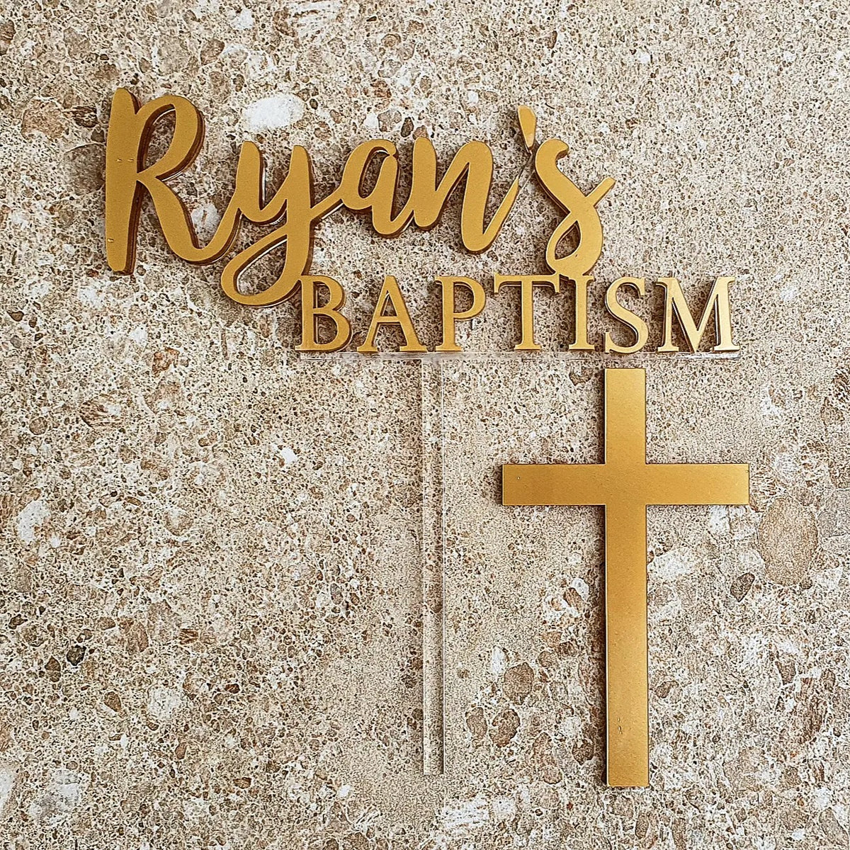 Cake Topper - Floating