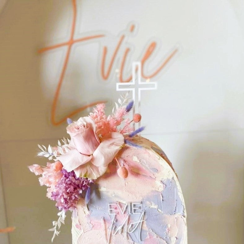 Cake Topper - Single Layer