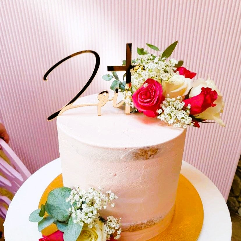 Cake Topper - Single Layer