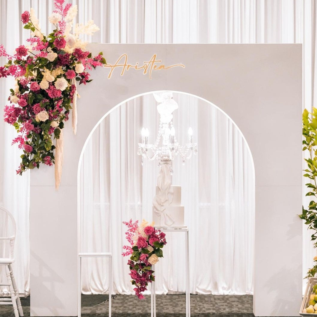 Backdrop Signage - Floating