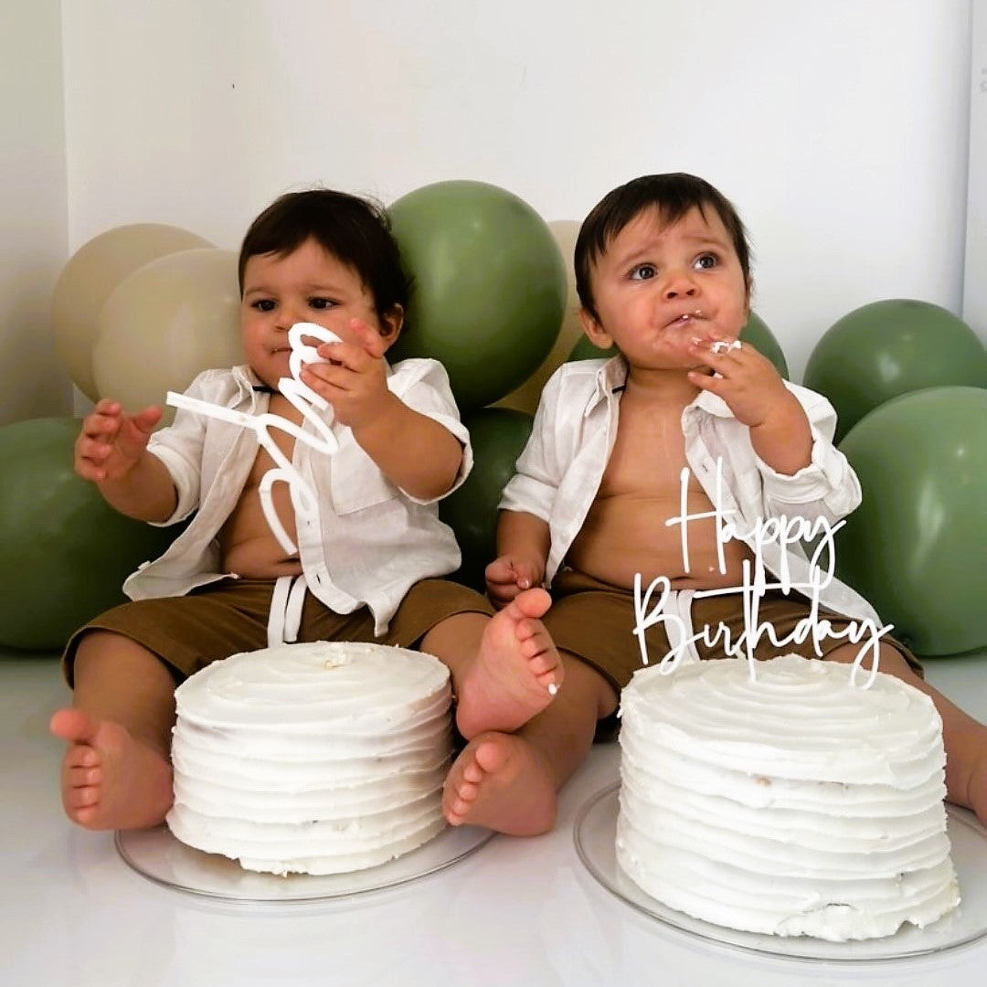 Cake Topper - Single Layer