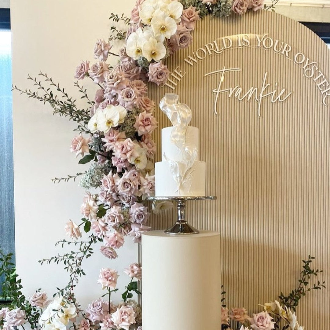 Backdrop Signage - Floating