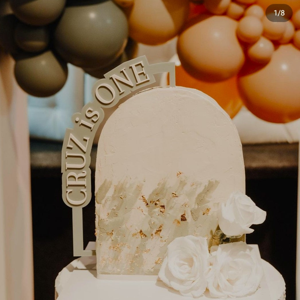Cake Topper - Side of Cake